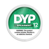 Spearmint DYP Nicotine Pouches 12mg